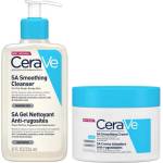 CeraVe SA Комплект - Измиващ изглаждащ гел и Изглаждащ крем, 236 ml + 340 g
