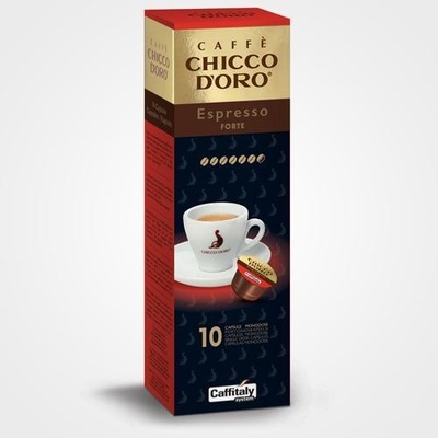 Caffitaly Chicco D'ORO Espresso Forte do Tchibo Cafissimo 10 ks