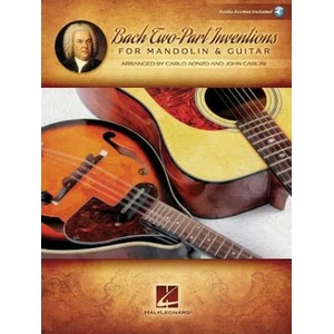 Bach Two-Part Inventions for Mandolin & Guitar: Audio Access Included! | Johann Sebastian Bach (2014)