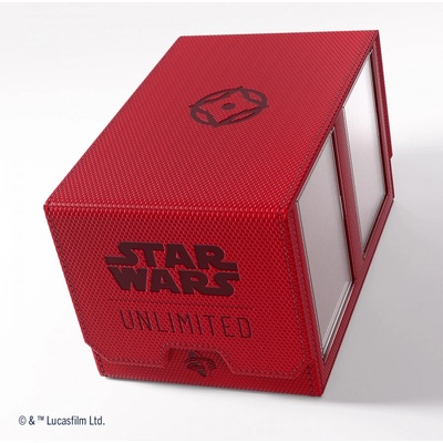 Gamegenic Star Wars Unlimited Double Deck Pod Red Krabička