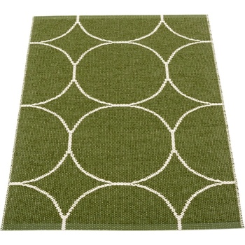 Pappelina Тъмнозелен килим за открито и закрито 70x100 cm Boo Dark Olive - Pappelina (BOO1J710)