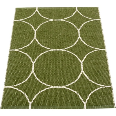 Pappelina Тъмнозелен килим за открито и закрито 70x100 cm Boo Dark Olive - Pappelina (BOO1J710)