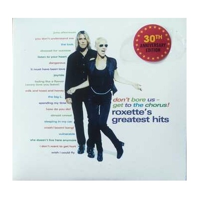 2 Roxette - Don't Bore Us - Get To The Chorus! (Roxette's Greatest Hits) CD