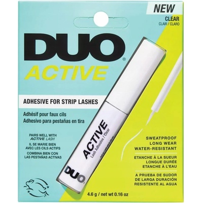 Ardell bezbarvé lepidlo na umělé řasy DUO Active Clear oděodolné 4.6 g