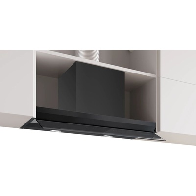 Bosch Аспиратор за вграждане Bosch DBB87DP60, 80 см, Енергиен клас A, 105 W, 3 скорости + 1 интензивна, Черен (DBB87DP60)