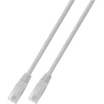 EFB Elektronik Rj45 пач корда категория 6, неекранирана u-utp, pvc cca, бяла, efb (7.5 м) (k8100ws.7,5)