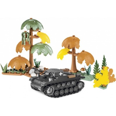 Cobi 2718 World War II Ľahký tank PANZER II AUSF. A
