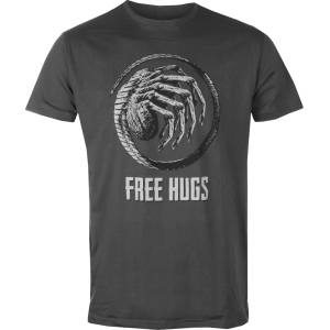 NNM мъжка тениска Alien - Free Hugs - Light Graphite - ALI10314TSC
