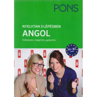 PONS Nyelvtan 3 lépésben ANGOL A1-B2 (Birgit Piefke-Wagner)(Brožovaná)