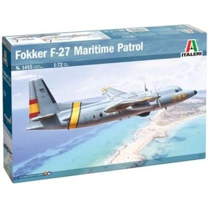 Italeri Italeri: Модел на морски патрулен самолет Fokker F-27, 1: 72