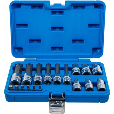 Sada nástrčných klíčů, tisícihran XZN, 1/4", 1/2", M4 - M18, 18 ks - B5172 – Zboží Dáma