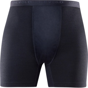 Devold Мъжко мериносово термобельо Devold Duo Active Boxer W/Windstopper Merino base layer - Black - размер XXL (015-0344-0115)