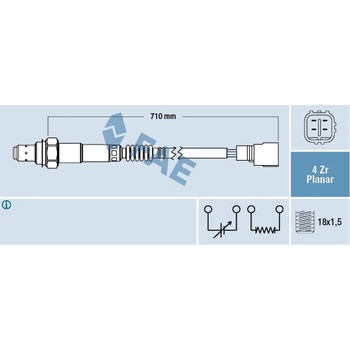 Lambda sonda FAE 77311