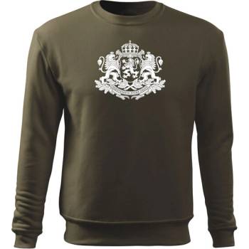 Image 1 of DRAGOWA мъжки суитшърт Герб на България, маслинов (37441)