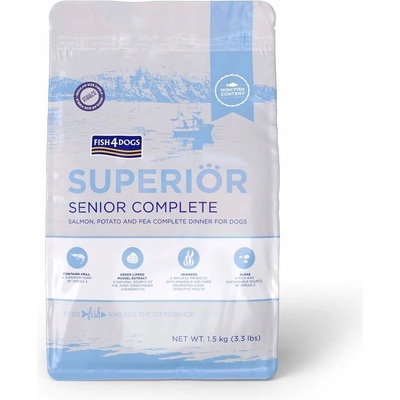 Fish4Dogs Superior Adult Small Weight Control 1,5 kg