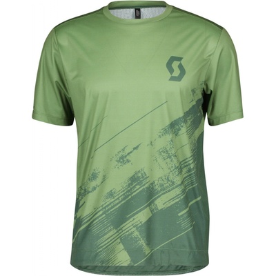 Scott SHIRT M'S TRAIL VERTIC SS frost green/smoked green