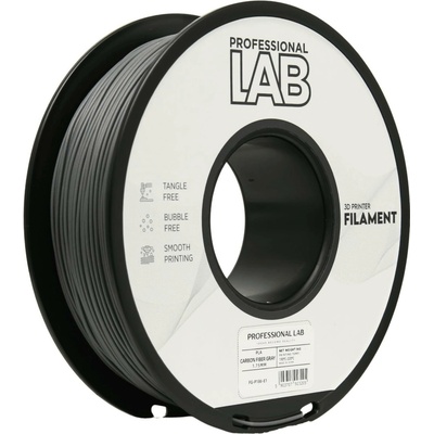 Professional Lab FG-P186-E1 PLA Carbon Fiber, Gray, 1kg, 1,75mm