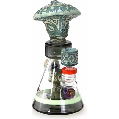 Black Leaf Bong s difúzorom MUSHROOM WIZARD 22 cm