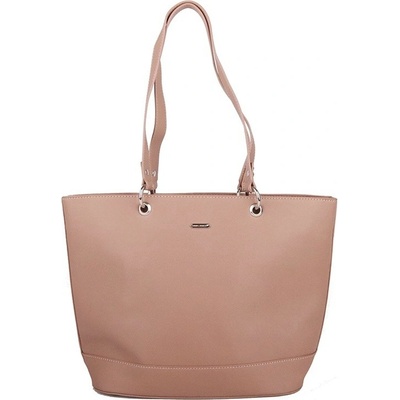 David Jones Velká kabelka na rameno CM6684 růžová