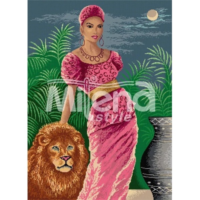 Milena Style Африканска нощ конци Ariadna