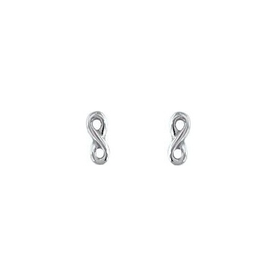 INFINITYSILVER Stříbrné náušnice NEKONEČNO 433123