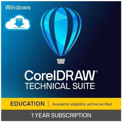 CorelDRAW Technical Suite 365 EDU pro školy a studenty