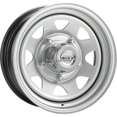 DOTZ PHARAO 6x15 5x139,7 ET45 silver