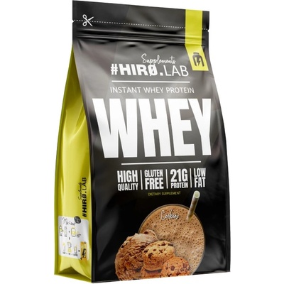 Hiro.Lab Instant Whey Protein | High Quality Whey Concentrate [750 грама] Бисквити с крем