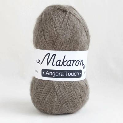 Makaron Angora Touch hnědošedá