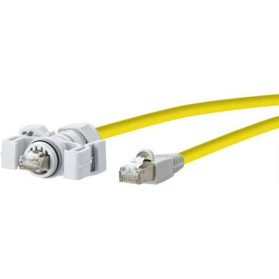 Metz Connect 141N113K10020 RJ45 CAT 6 S/FTP 2m žlutý