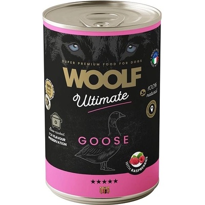 Woolf Ultimate Adult Goose with Raspberry 400 g