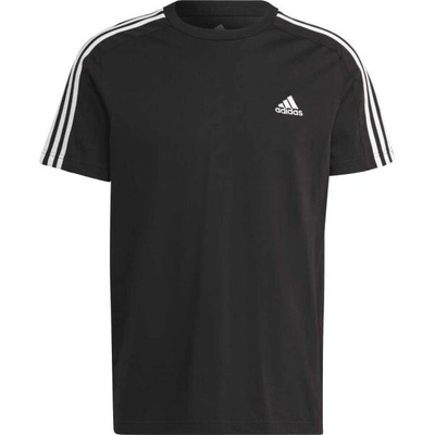 adidas bavlněné tričko s aplikací černá