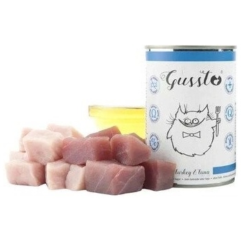 GUSSTO Cat Fresh Turkey&Tuna 400 g