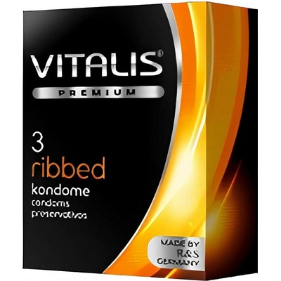 Vitalis Premium Single Ribbed 3 ks