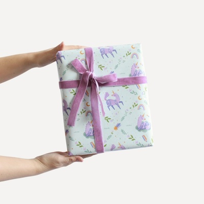 Bella Rose Baliaci papier s jednorožcami – 5 m