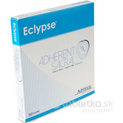 Eclypse Adherent Sacral krytie na rany 17 x 19 cm 10 ks