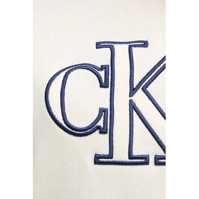 Calvin Klein Jeans тениска тип пуловер дамска от памук (LV047F356G)