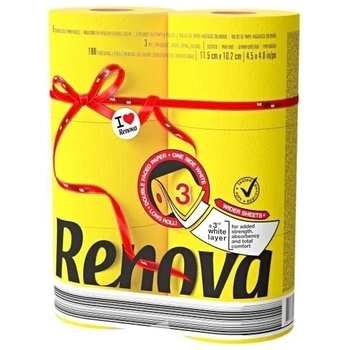Image 1 of Renova луксозна тоалетна хартия 3 пластова жълта 6 ролки