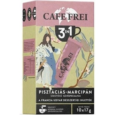 CAFE FREI Versaillský Pistáciovo-Marcipánový 3 v 1 10 x 17 g