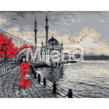 Milena Style Истанбул - гоблен със схема конци dmc 1: 1