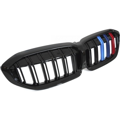 Predná maska BMW G20 / G21 19-22 Sport Glossy Black Tri-Colour Double Bar