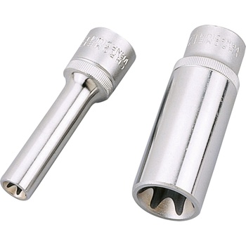 HONITON Hlavice nástrčná TRX-E 1/4" | E4 prodloužená