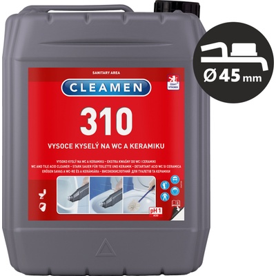 Cleamen 310 gelový čistič na WC a keramiku 5 L