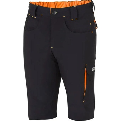 Sparco LAREDO TECH LIGHT SHORTS šortky čierna Oranžová