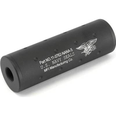 FMA Kovový tlumič Navy Seal 107 x 35mm černý – Zbozi.Blesk.cz