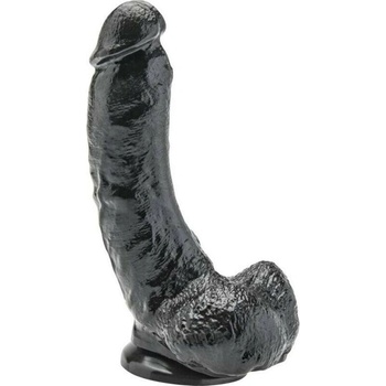 Get Real Dildo 20,5 Cm With Balls Black