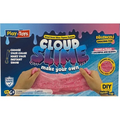 Play-Toys Творчески комплект Play-Toys - Направи си слайм, Cloud Slime (2762)