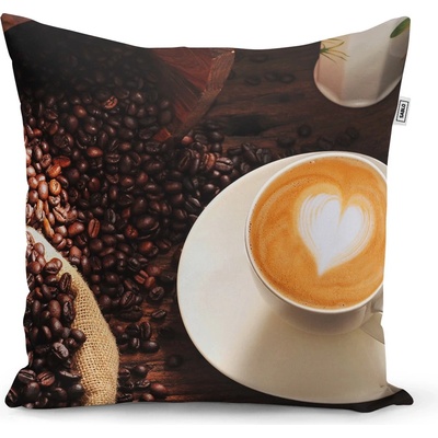 Sablio vankúš Káva 50x50