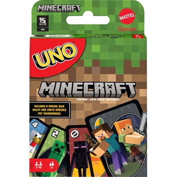 Mattel Карти за игра UNO - Minecraft (MATTFPD61)