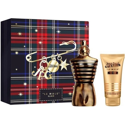Jean P, Gaultier Le Male Elixir EDP125 ml + sprchový gel 75 ml
